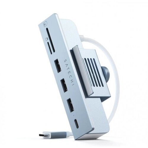 Satechi USB-C Clamp Hub iMac 24inch, 2021 /, 1x USB-C max. 5 Gbps, 3x USB-A 3.0 max. 5 Gbps, Apple S.Drive Micro/SD megh Cijene