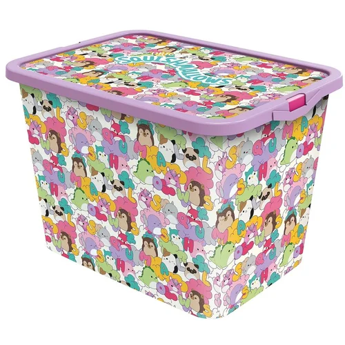 Squishmallows Plastična dječja kutija za pohranu 40x29x27 cm Stor –