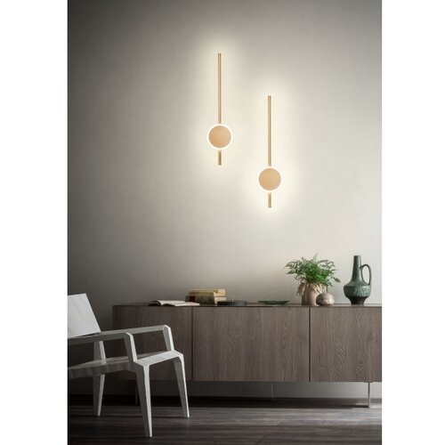  Redo 01-2700 - LED zidna svetiljka DIAZ LED/18W/230V CRI 90 zlatna Slike