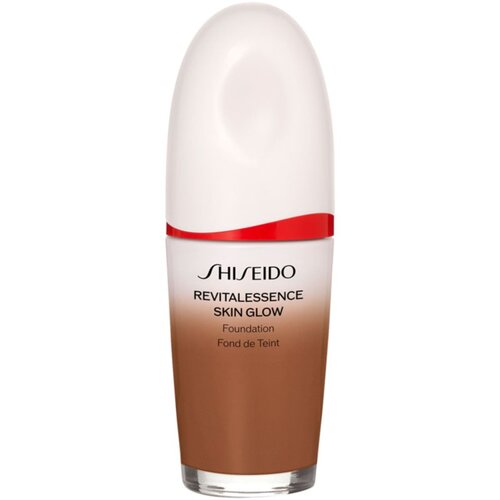 Shiseido Revitalessence Skin Glow Foundation lahki tekoči puder s posvetlitvenim učinkom SPF 30 odtenek Copper 30 ml Cene