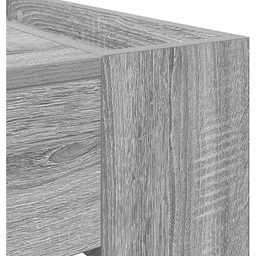  Stolić za kavu Siva Sonoma 110 x 50 x 41 cm Konstruirano drvo Slike