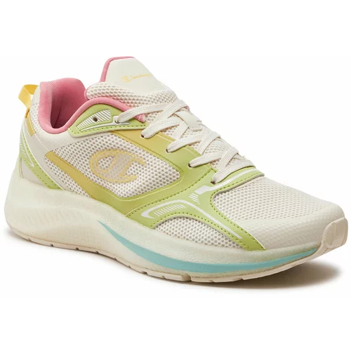 Champion Superge Vibe Low Cut Shoe S11672-CHA-YS015 Sand/Green/Yellow/Pink
