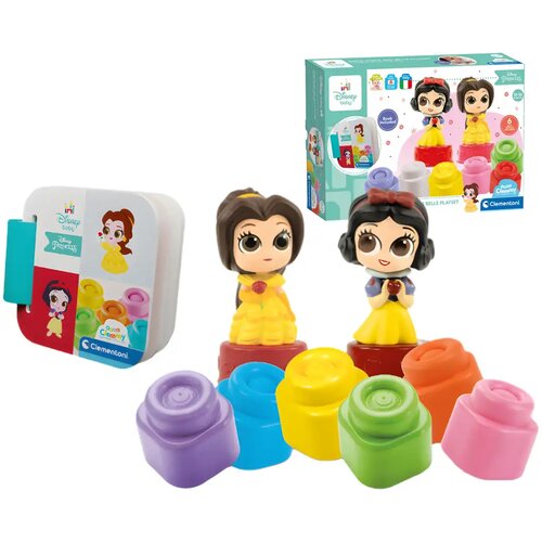 Clementoni Clemmy: Disney Princess mehke gradbene kocke - razvojna igrača Cene