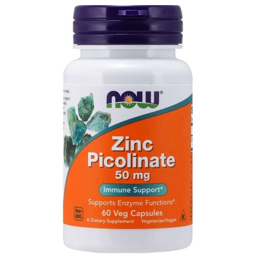 Now Foods Cink pikolinat NOW, 50 mg (60 kapsula) Cene