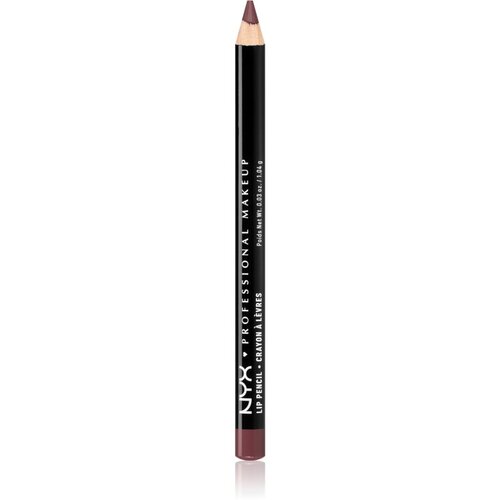 NYX Professional Makeup Slim Lip Pencil natančni svinčnik za ustnice odtenek 809 Mahogany 1 g Cene