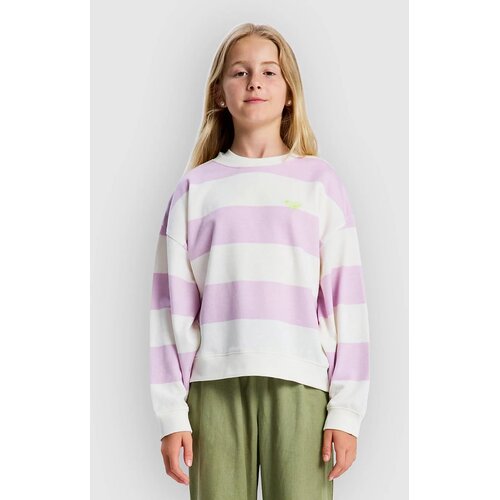 Roxy Little Things Crew Kids Pulover crocus petal strily strp Slike