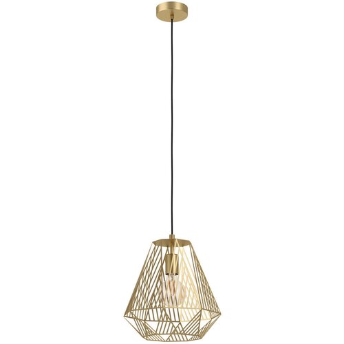 Lesnina XXXL Viseća lampa STYPE E27 33 cm zlatna 43695 Cene