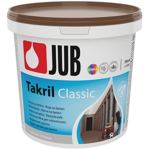 Jub Barva za za&amp;scaron;čito betona Takril (750 ml, &amp;scaron;t. 6 rjava) Slike