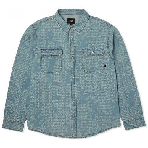 Huf Chemise ceremony denim Plava Slike