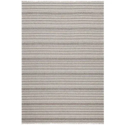 Oyo home sivo-bež pamučni tepih Casa, 75 x 150 cm