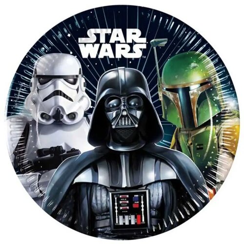 Procos Star Wars 8-delni komplet papirnatih krožnikov 20 cm Cene