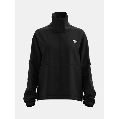 Under Armour sweatshirt ua project rock woven jkt-blk - women Cene