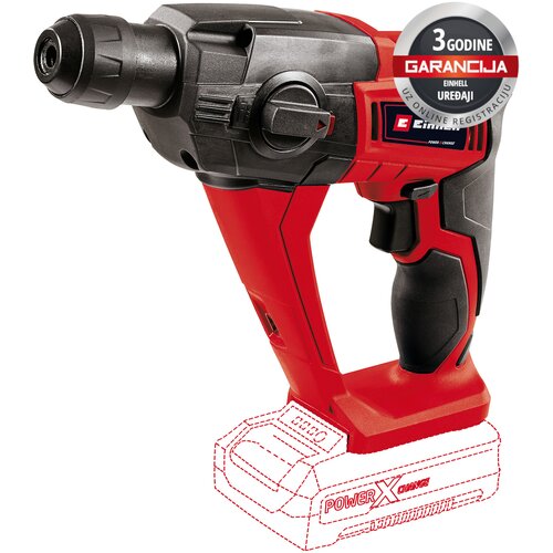 Einhell Akumulatorska čekić bušilica TE-HD 18 Li - Solo 1100 RPM Slike