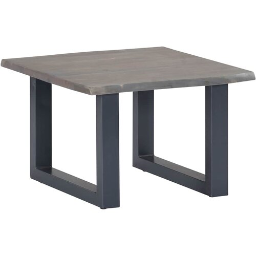  Stolić za kavu sa živim rubovima 60x60x40 cm masivno bagremovo drvo Cene