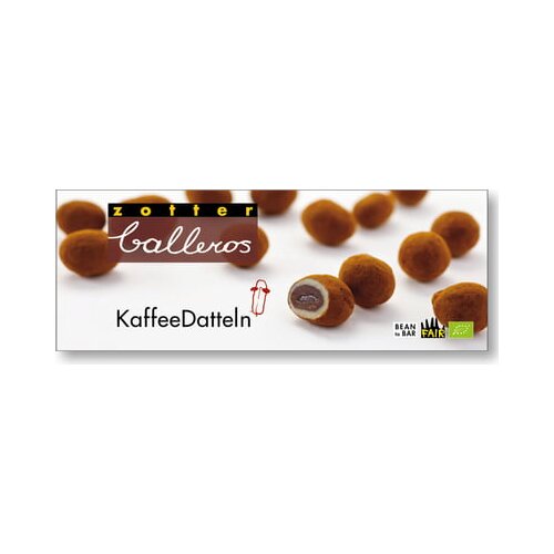 Zotter Schokoladen Balleros "kava datelj" Cene