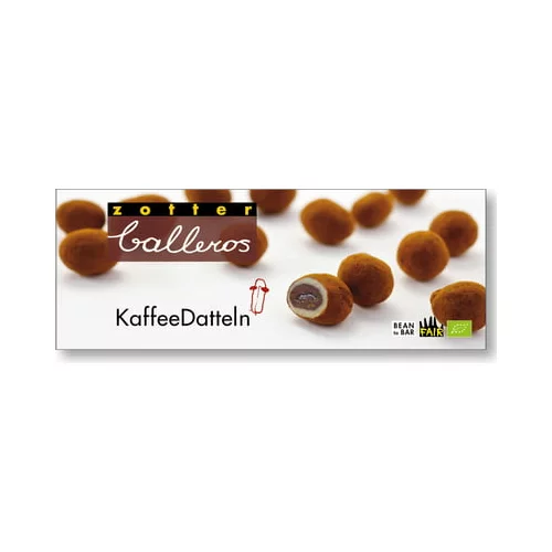 Zotter Schokoladen Balleros "kava datelj"