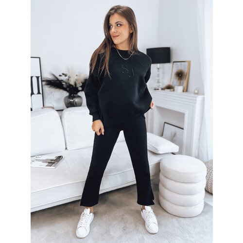 DStreet Women&amp;#039;s tracksuit set FILAR black AY0750 Slike