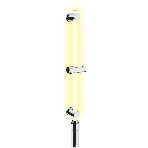 Wenko Zidna šipka za tuš u srebrnoj boji 74 cm LED – Cijene
