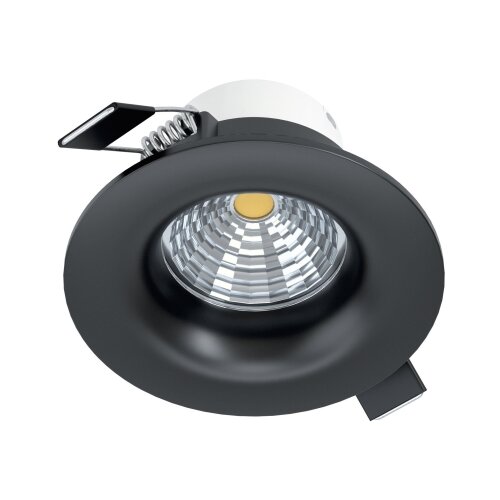 Eglo 33996 - LED prigu&amp;scaron;iva ugradna plafonska svetiljka SALICETO LED/6W/230V crna Slike