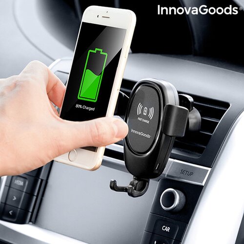 InnovaGoods Stalak za Mobitel s Bežičnim Punjačem za Automobile Wolder Cijene