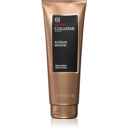 Collistar Uomo Acqua Wood Shower Shampoo &amp;scaron;ampon za telo in lase za mo&amp;scaron;ke 250 ml Slike