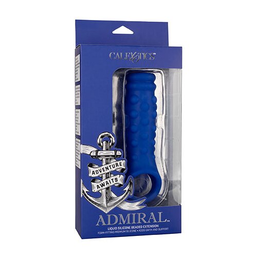 California Exotic Novelties Admiral Beaded Extension Blue Slike