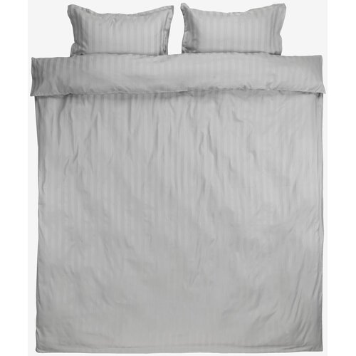 Aurora Set satenske posteljine, 200x220cm, Svijetlosiva Cijene