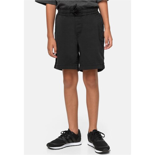 Urban Classics Kids Boys Strech Twill Joggshorts Black Slike