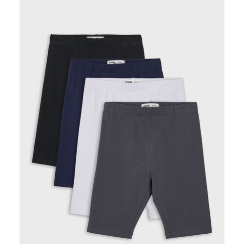 Sinsay Basic pamučne biciklističke hlačice 4 pack Cene