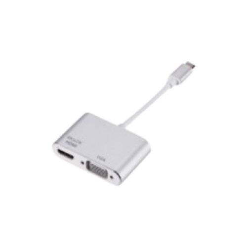 Stars Solutions Adapter USB-C na HDMI/VGA sivi Cene