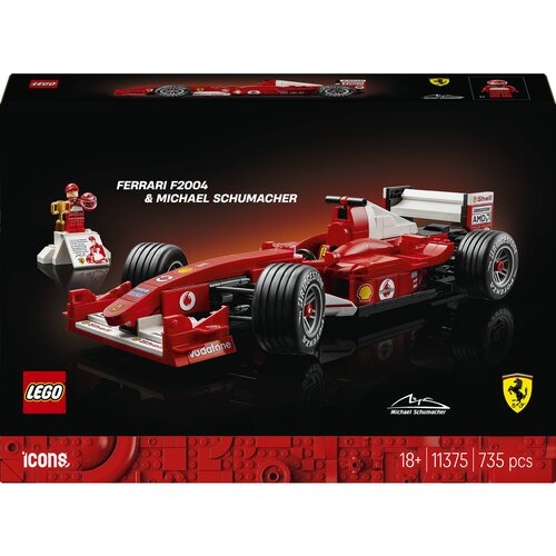 Lego LEGO&amp;reg; Icons - Ferrari F2004 i Michael Schumacher (11375) Slike