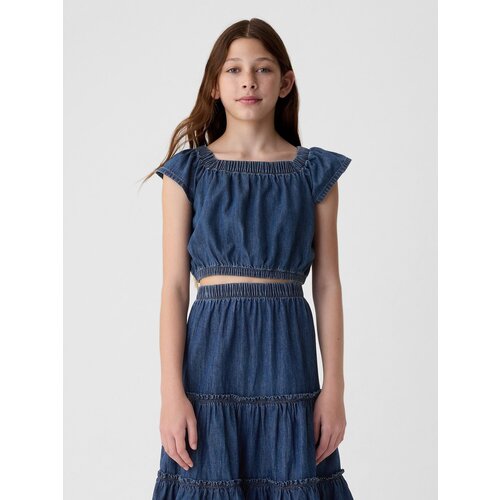GAP Kids&amp;#039; Denim Crop Top - Girls Slike