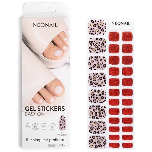 NeoNail Easy On Gel Stickers nalepke za nohte za noge odtenek P01 32 kos Cene
