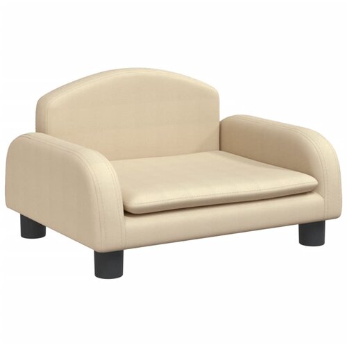 Maison Chic Otroški kavč - Otroški divan - Otroški sedež krem 50x40x30 cm blago, (21729691) Cene