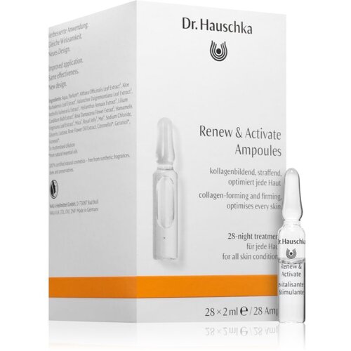 Dr. Hauschka Facial Care obnovitvena intenzivna nega za učvrstitev obraza 28x2 ml Slike