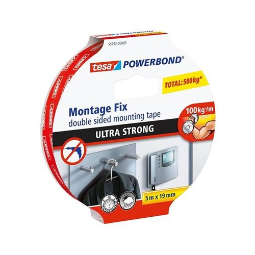 Tesa montažna traka Powerbond (D x Š: 5 m x 19 mm) Cijene