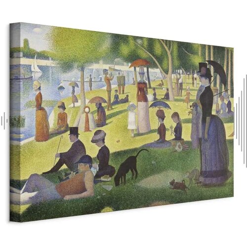  Slika - Georges Seurat &ndash; Sunday Afternoon on the Island of La Grande Jatte 90x60 Cijene