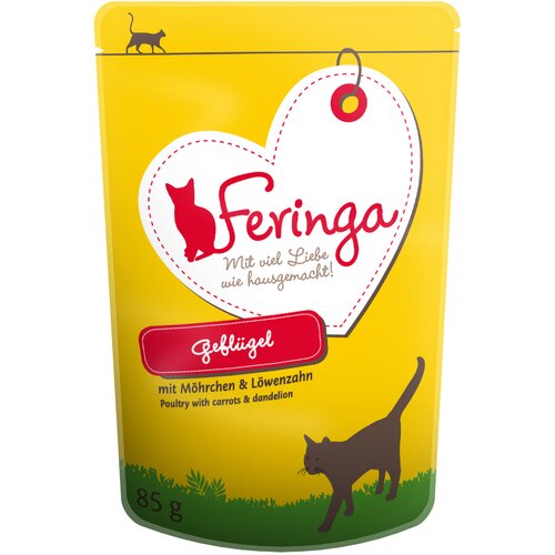 Feringa Varčno pakiranje v vrečki 24 x 85 g - Perutnina s korenjem - NOVO Cene