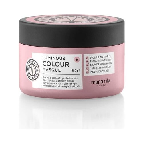 Maria Nila Luminous Colour hidratantna i hranjiva maska za obojenu kosu 250 ml Slike