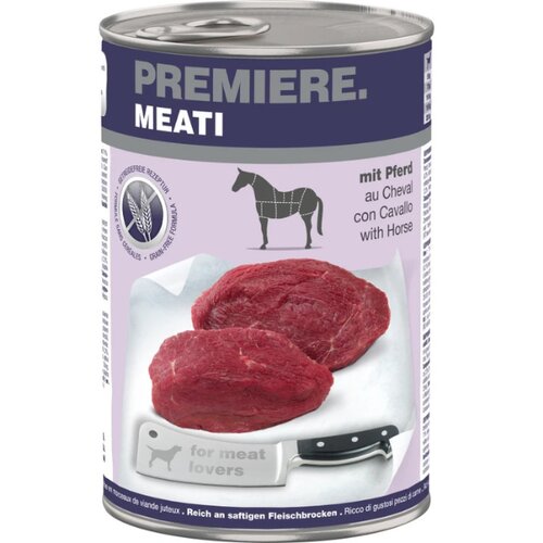 Premiere Meati Adult konjsko meso, konzerva 400 g Cene