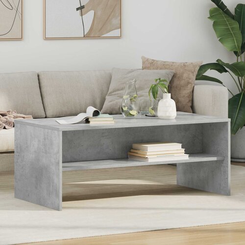  Kava Stol Betonski sivi 100 x 50 x 40 cm Konstruirano drvo Cene