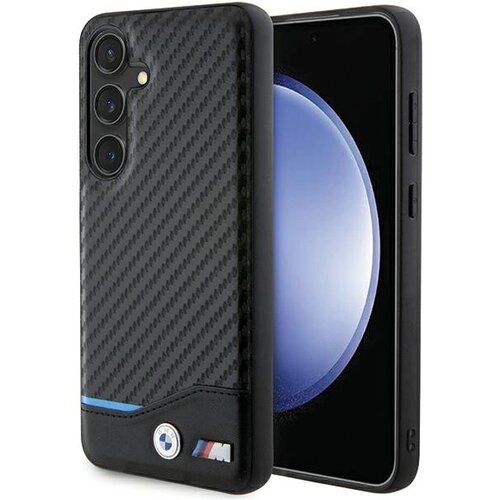 BMW USNJENI OVITEK CARBON ZA SAMSUNG GALAXY S24 ČRN, (21898705) Cene