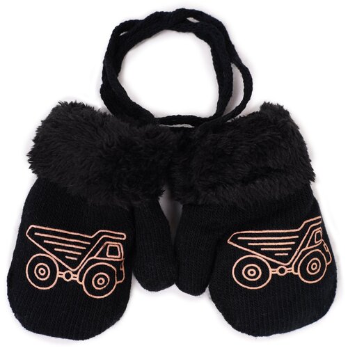 Yoclub kids's gloves RED-0011C-AA1A-004 Slike