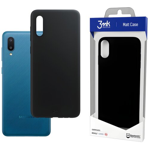 3mk Matt case futrola za Samsung Galaxy M02 - Crna KP21107 Slike