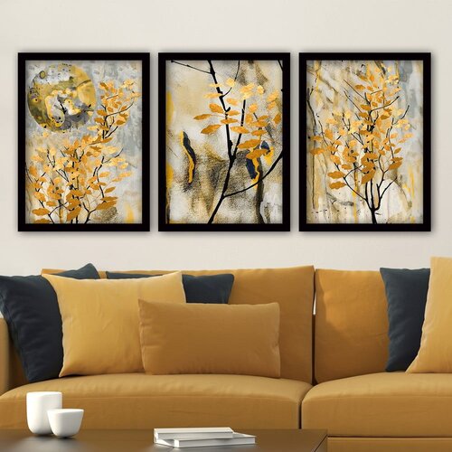 Wallity Set plakata u okviru 3 kom 35x45 cm - Cijene