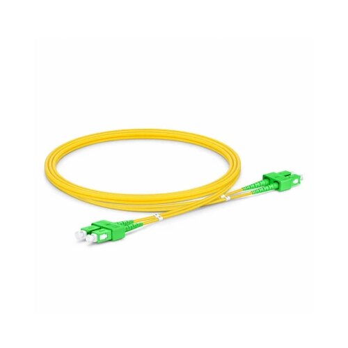 Extralink Patchcord SC/APC-SC/APC SM Duplex 3.0mm 5.0m Cene