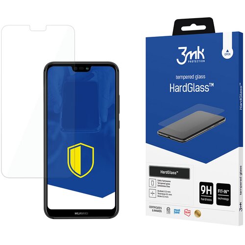 3mk HARDGLASS KALJENO STEKLO ZA HUAWEI P20 LITE ZA&amp;Scaron;ČITNI OVITEK, (22001261) Slike