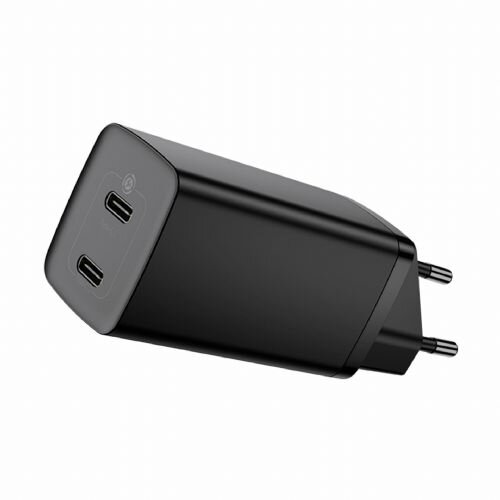 Baseus Pretvornik USB - 220V 65W USB 2x Tip C GaN2 lite Quick Charger črn Cene