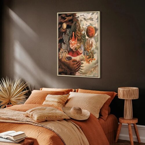  Slika - Frida Kahlo &amp;ndash; The Love Embrace of the Universe the Earth (Mexico) Myself Diego and Se&amp;ntilde;or Xolotl 80x120 U prirodnom d Slike