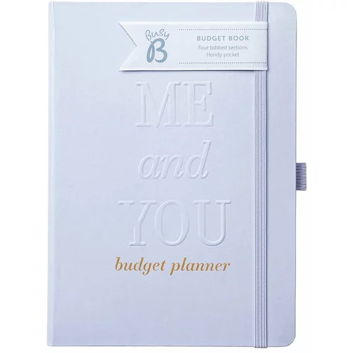 Busy B Bilježnica u srebrnoj boji za proračun vjenčanja